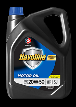 Dầu động cơ Havoline Motor Oil API SL SAE 20W50