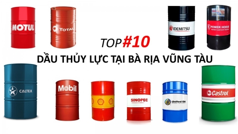 Top #10 thương hiệu Dầu thủy lực giá tốt nhất Bà Rịa Vũng Tàu