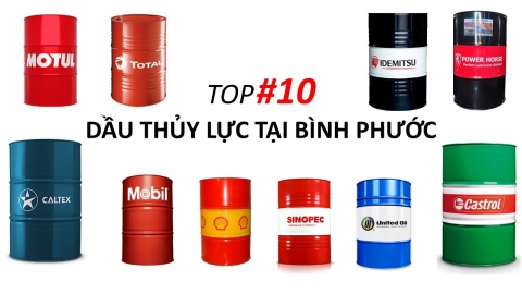 Top #10 thương hiệu Dầu thủy lực giá tốt nhất Bình Phước