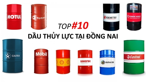 Top #10 thương hiệu Dầu thủy lực giá tốt nhất Đồng Nai