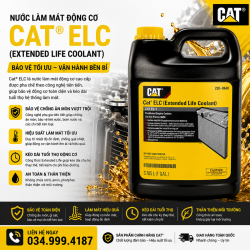 CAT ELC: Nước Làm Mát Động Cơ Hạng Nặng Tiêu Chuẩn EC-1