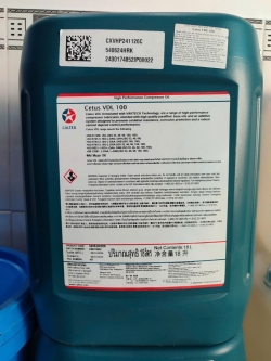Dầu Máy Nén Khí Piston Caltex Cetus VDL 100 Chính Hãng