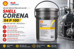 Dầu Máy Nén Khí Tổng Hợp Shell Corena S4 P 100: Giải Pháp Bôi Trơn Áp Suất Cao Thượng Hạng