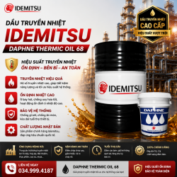 Idemitsu Daphne Thermic Oil 68: Dầu Truyền Nhiệt Hiệu Suất Cao & Điểm Chớp Cháy 258 độ C