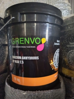 Mỡ Bôi Trơn Grenvo Calcium Anhydrous EP NLGI 2.5 Kháng Nước Vượt Trội, Chịu Tải Nặng, Bám Dính Cao