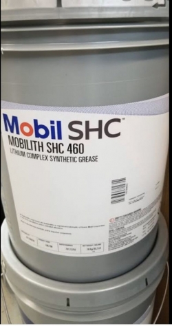 Mỡ Bôi Trơn Tổng Hợp Mobilith SHC 460 Chịu Tải Nặng, Kháng Nước, Cho Nhà Máy Thép & Hàng Hải