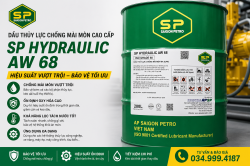 SP Hydraulic AW 68: Dầu Thủy Lực Chống Mài Mòn Cao Cấp Từ Saigon Petro