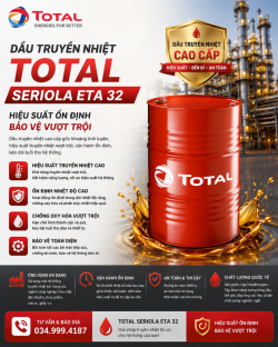 Total Seriola ETA 32: Dầu Truyền Nhiệt Gốc Khoáng Chống Cracking Vượt Trội