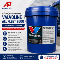 Valvoline All Fleet E500 15W40: Dầu Động Cơ Diesel Cao Cấp, Bảo Vệ Vượt Trội